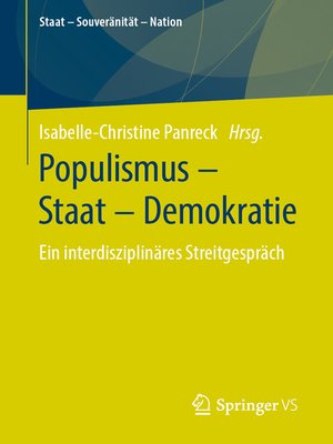 cover image of Populismus – Staat – Demokratie